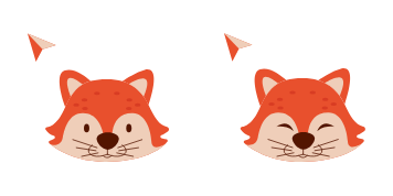 Cute Foxy cute cursor