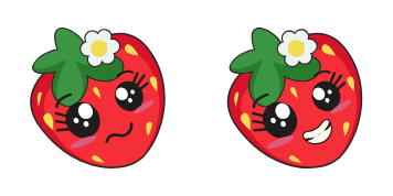 Kawaii Strawberry cute cursor
