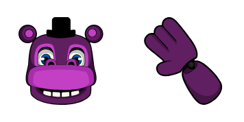 Mr. Hippo cute cursor