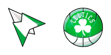 Boston Celtics cute cursor