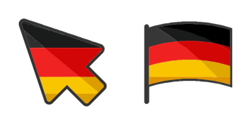 Germany cute cursor