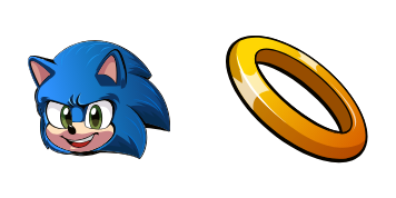 Sonic the Hedgehog cute cursor