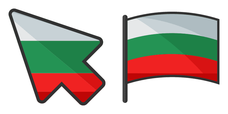 Bulgaria cute cursor