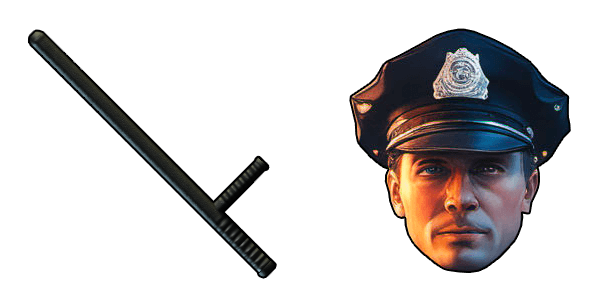 Police Officer GTA cute cursor