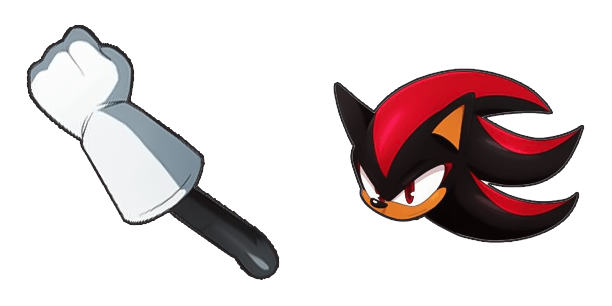 Shadow the Hedgehog Sonic cute cursor