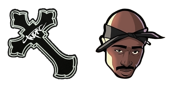 2Pac Hip-Hop Rappers cute cursor