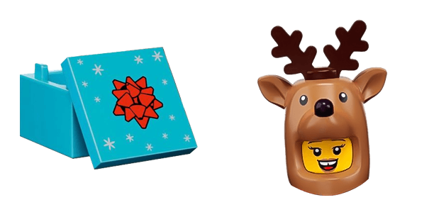 Christmas Deer Lego cute cursor