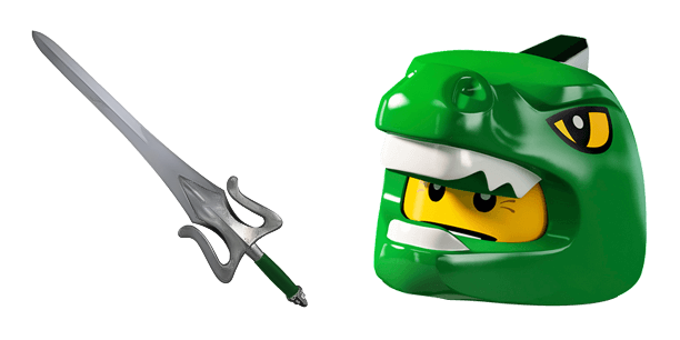 Dragon Green Lego cute cursor