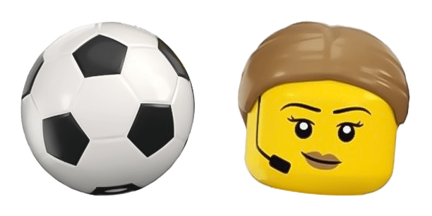 Football Lego cute cursor