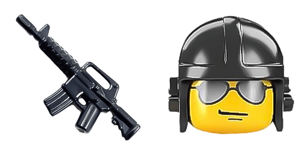 Military Special Forces Lego cute cursor
