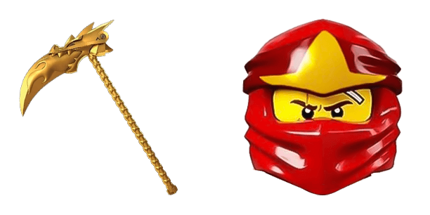 Ninjago Kai Red Mask Lego cute cursor