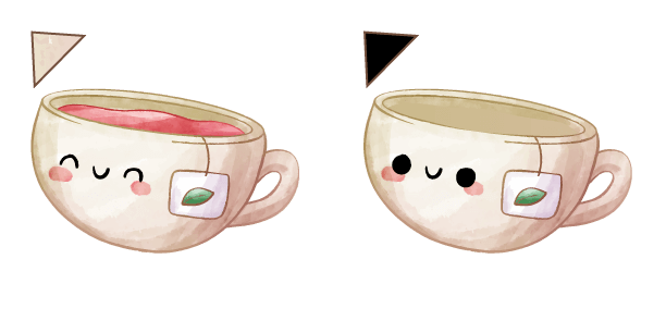 Tea Cup Kawaii Food And Drinks cute cursor