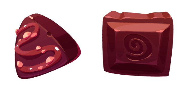 Chocolate Candies Eats And Drinks cute cursor
