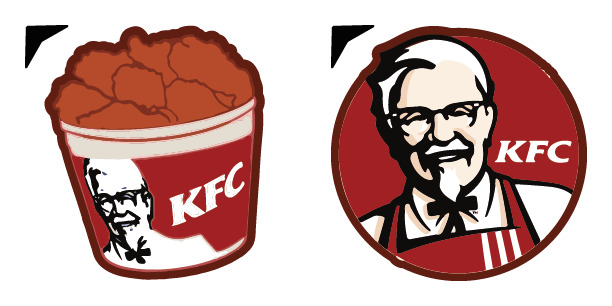 KFC Chicken Eats And Drinks cute cursor