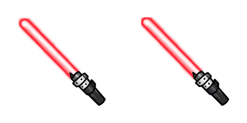 Star Wars Darth Vader Lightsaber Animated cute cursor