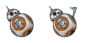 Star Wars BB-8 cute cursor