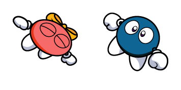 Kirby Lololo & Lalala Animated cute cursor