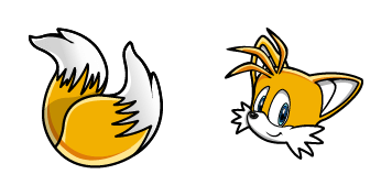 Sonic Tails cute cursor