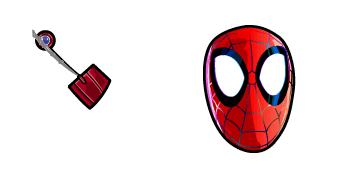 Into the Spider-Verse Peter Parker Animated cute cursor