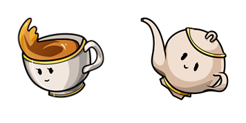 Cute Cup & Teapot cute cursor