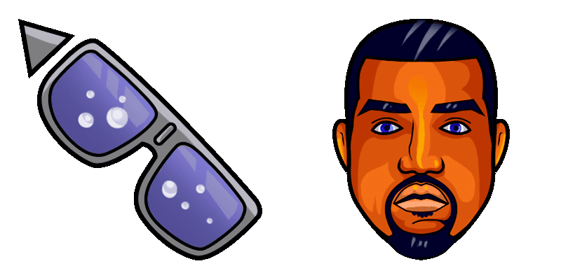 Kanye West cute cursor
