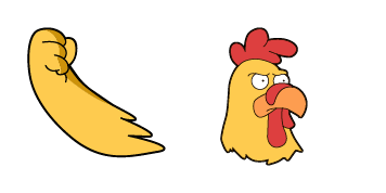 Family Guy Ernie the Giant Chicken cute cursor