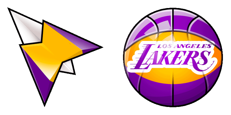 Los Angeles Lakers cute cursor