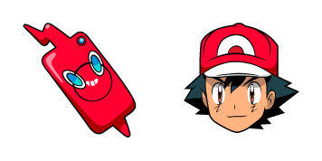 Pokemon Pokedex  & Ash Ketchum cute cursor