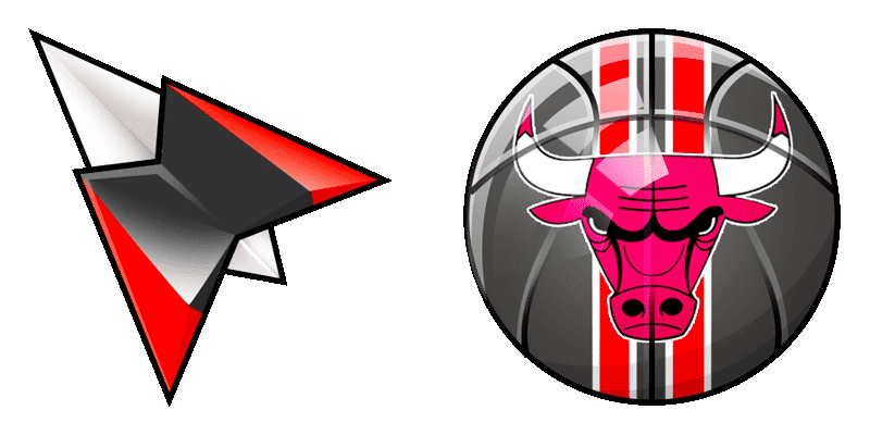 Chicago Bulls cute cursor
