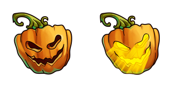 Halloween Jack-O-Lantern Animated cute cursor