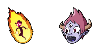 Star vs. the Forces of Evil Tom Lucitor & Raging Fire cute cursor