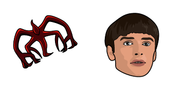 Stranger Things Will Byers & The Mind Flayer Animated cute cursor