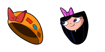 Phineas and Ferb Isabella & Fireside Girls Hat cute cursor