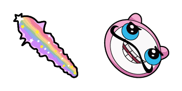 Phineas and Ferb Meap & Rainbow Death Ray cute cursor