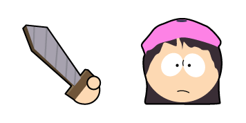 South Park Shieldmaiden Wendy Animated cute cursor