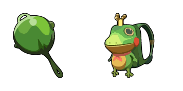 PUBG Prince’s Throne Pan & Frog Prince Backpack cute cursor
