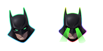 Batman Rainbow Stroke Animated cute cursor