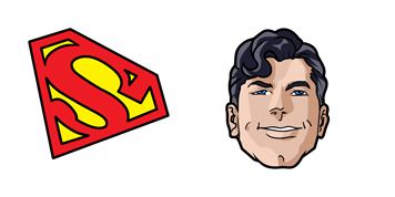 Superman & Logo cute cursor