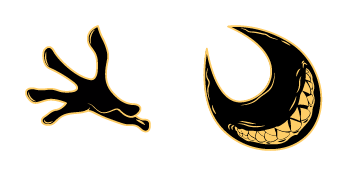 Bendy and the Ink Machine Beast Bendy Animated cute cursor