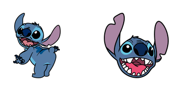 Stitch Animated cute cursor