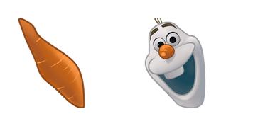 Frozen Olaf cute cursor