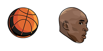 Kobe Bryant & Larry O’Brien Championship Trophy Animated cute cursor