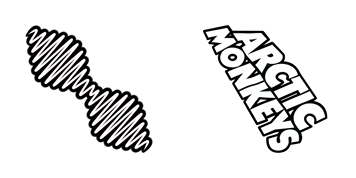 Arctic Monkeys cute cursor
