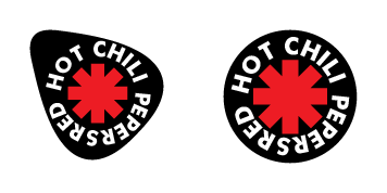 Red Hot Chili Peppers Logo Animated cute cursor