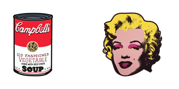 Andy Warhol Campbell’s Soup Can & The Marilyn Diptych cute cursor